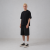 black bermuda shorts 3/4