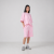 pink bermuda shorts 3/4