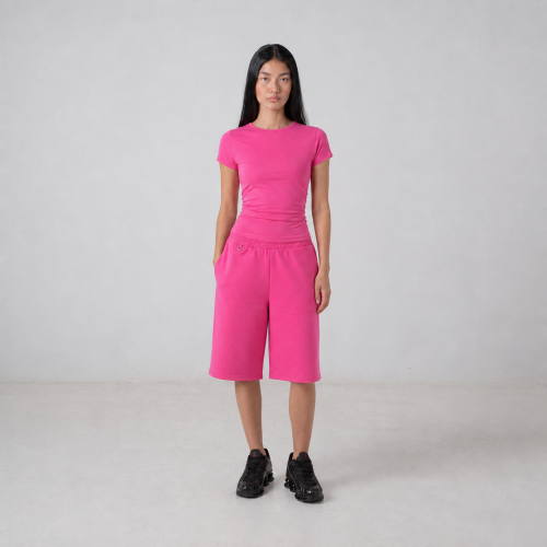 fuchsia baby tee