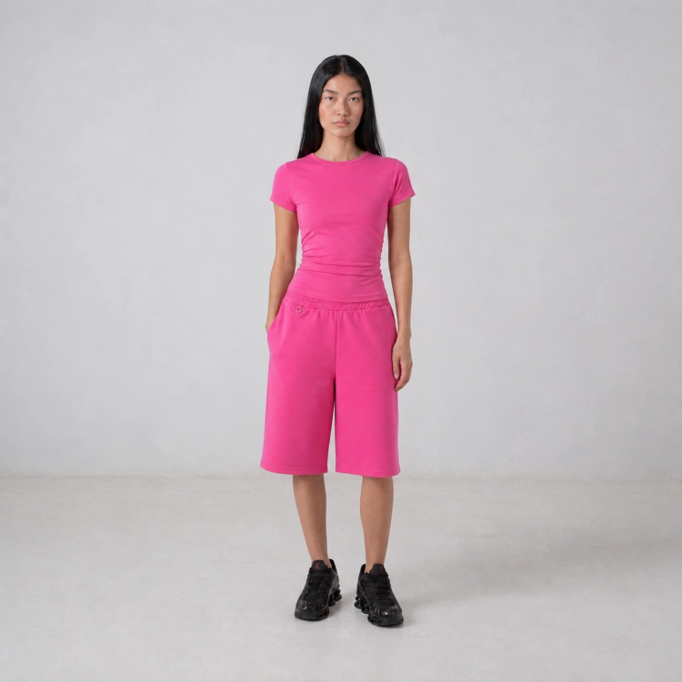 fuchsia baby tee