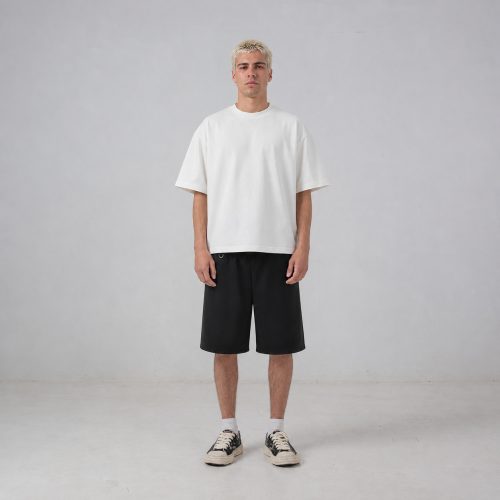 of white tee