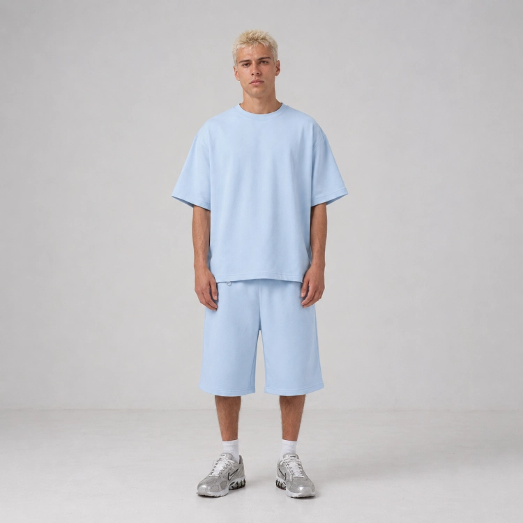 baby blue tee