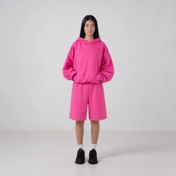 bermuda fuchsia hoodie