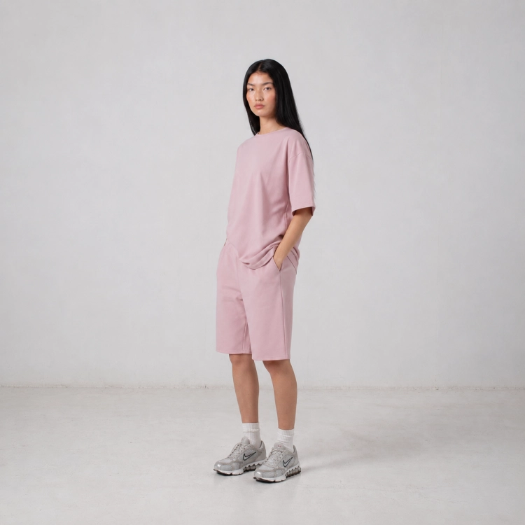 powder bermuda shorts 3/4