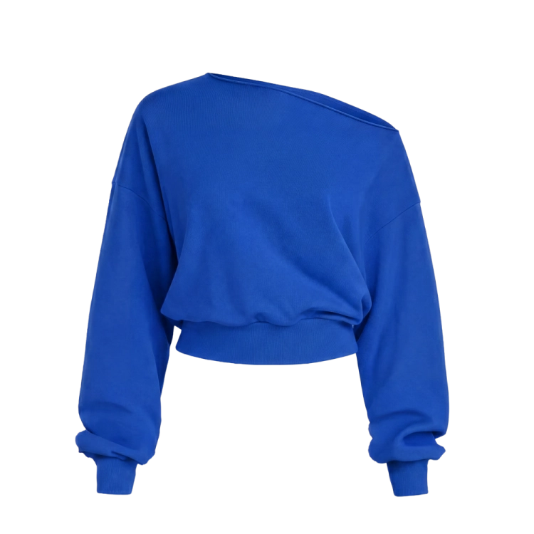 cobalt off shoulder