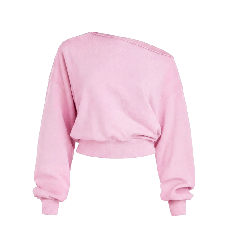 pink off shoulder